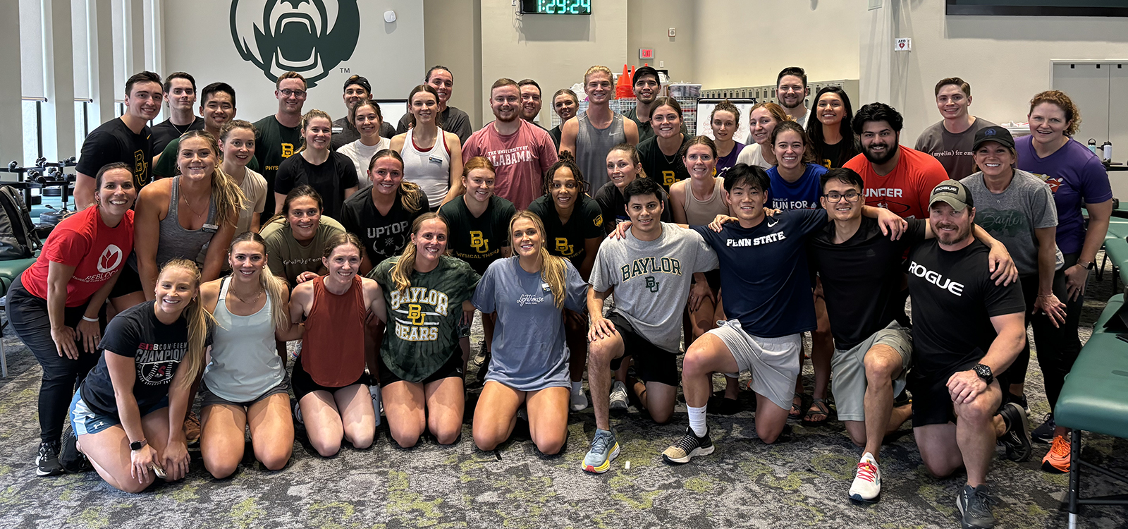 Baylor Doctor of Physical Therapy Inside Group Photo