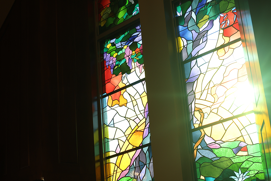 Baylor University Stained Glass Window