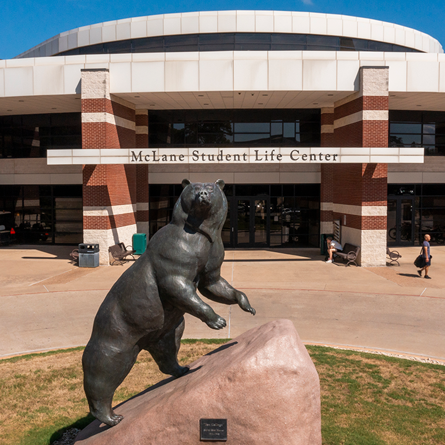 SLC with Bear Statue