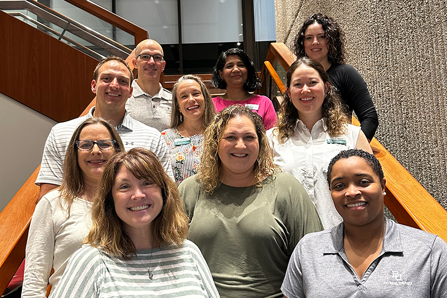 Group photo of DPT program adjunct faculty